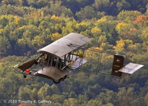 Wright "B" Flyer's Brown Bird is a lookalike of a 1911 Wright Model B Flyer